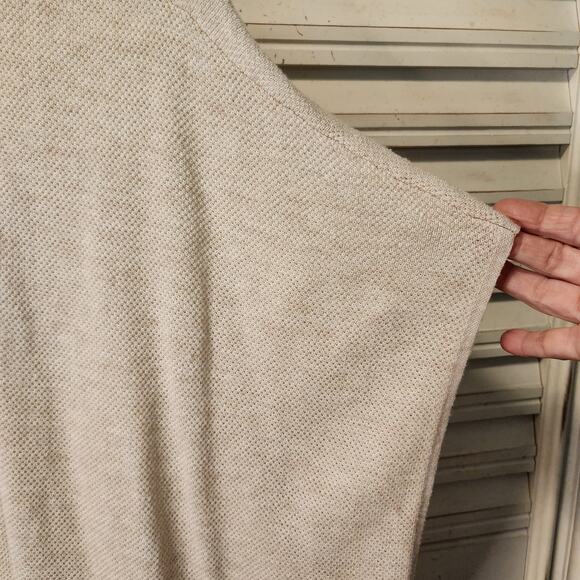 LOFT XS/SM Open Front Sleeveless Cardigan/Shawl/Vest Ivory - Picture 3 of 4